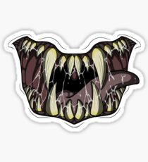 Pegatina Monster Mouth