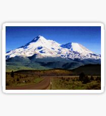 Mt. Shasta Graphic Sticker