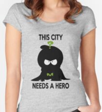 mysterion Women's Fitted Scoop T-Shirt