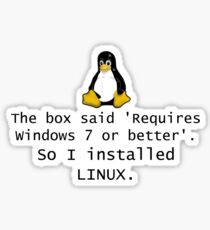 Linux Sticker