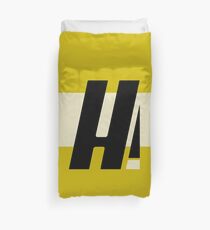 Hyperion Heroism Yellow Duvet Cover