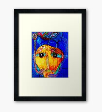 There's something fishy going on Framed Print