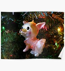 Chihuahua Christmas Poster
