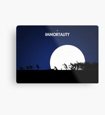 99 steps of progress - Immortality Metal Print