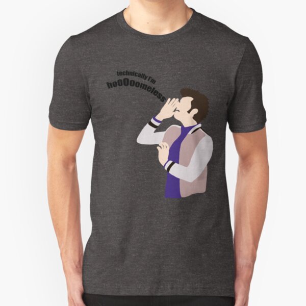 Technically I'm HoooOomeless Slim Fit T-Shirt