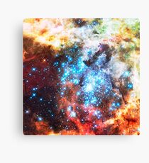 Colorful Star Cluster Canvas Print