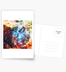Colorful Star Cluster Postcards