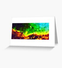 Hubble Cloud Greeting Card