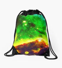 Hubble Cloud Drawstring Bag