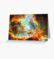 Heart Nebula Greeting Card