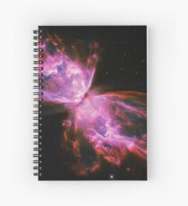 Butterfly Nebula Spiral Notebook