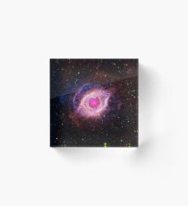 Helix Nebula Acrylic Block