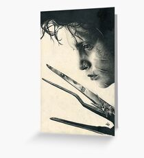 Edward Scissorhands Greeting Card