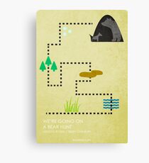 Bear Hunt Canvas Print