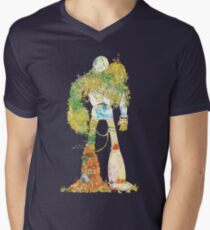 No More Machines Men's V-Neck T-Shirt