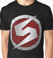 Metroid/Screw Attack Logos Graphic T-Shirt
