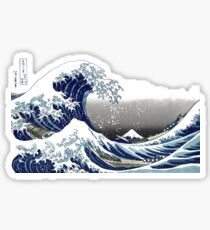 Great Wave, Hokusai Jetzt buchen! Sticker