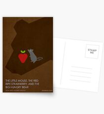 The Little Mouse, the Red Ripe Strawberry and the Big Hungry Bear Postcards