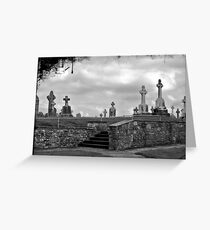 Tombstones Greeting Card