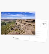 Stanage Edge, Peak District National Park, UK Postcards