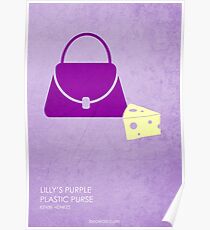 Lilly's Purple Plastic Purse Poster