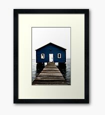 Crawley Boatshed Framed Print