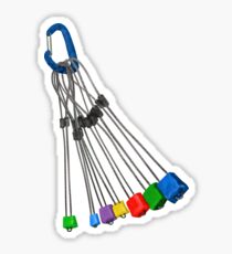 Rock Climbing Gear Sticker