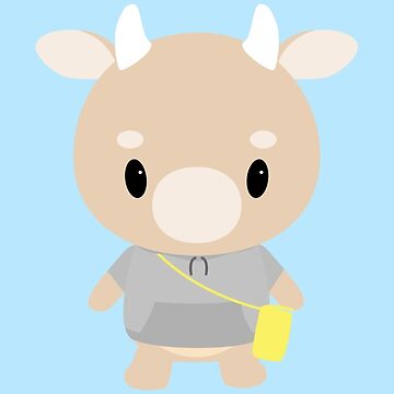 Hardworking cow stuffed sale toy