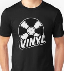 Vinyl Slim Fit T-Shirt