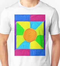 DeepDream Color Squares Visual Areas 5x5K v19 Slim Fit T-Shirt