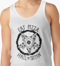 Iss Pizza Hagel Satan Tanktop für Männer