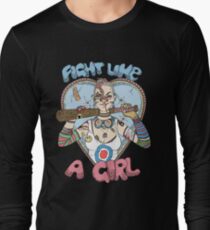 Fight Like A Girl - Fight Like A Tank Girl (Tank Girl) Long Sleeve T-Shirt