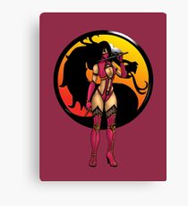 Mortal Kombat - Mileena Canvas Print