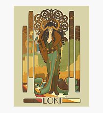 Lady Loki Photographic Print