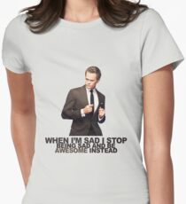 The Awesomeness that is Barney Stinson Women's Fitted T-Shirt