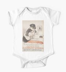Pour que vos enfants ne connaissent plus les horreurs de la guerre souscrivez á lEmprunt National Société générale One Piece - Short Sleeve