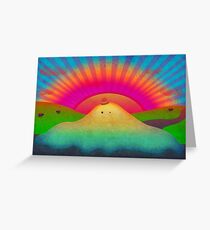 Sunset Greeting Card