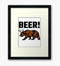 Beer! Framed Print