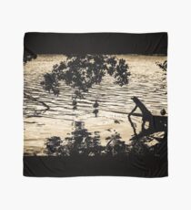 Ducks at Sunset - Golden ducks Scarf