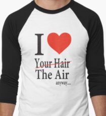 Dr. Horrible Freeze Ray love your hair Men's Baseball ¾ T-Shirt