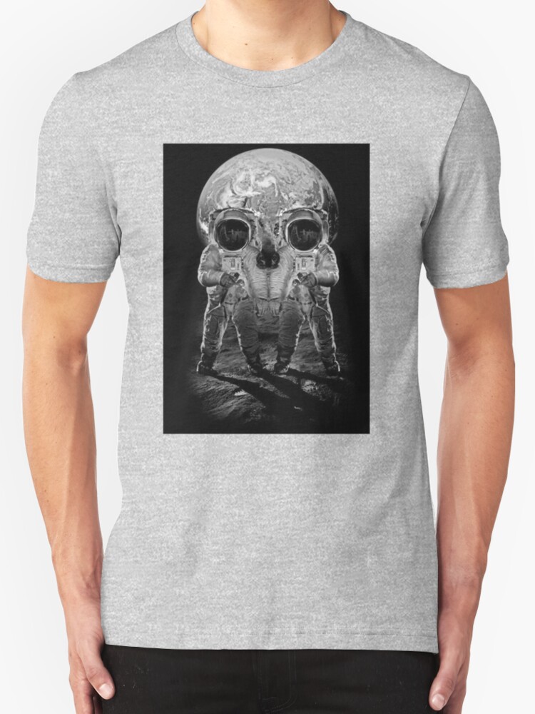 astronaut skull shirt