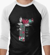 The Truth Behind Tetris Men's Baseball ¾ T-Shirt