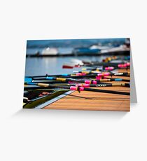 Rowing Greeting Card