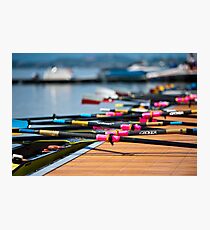 Rowing Photographic Print