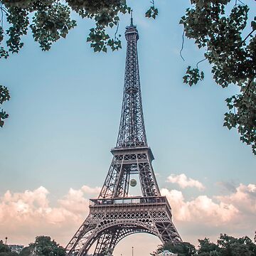 Eiffel Tower Photo Print, Tour Eiffel at Sunset, Paris France, Wonders of  the World, Vacation Scenic Art, High Quality Wall Decor 