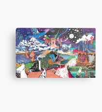 The Fabric Metal Print