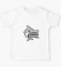 Shark. Silver Hammerhead Shark Kids Tee