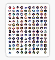 Shuttle Program Tribute Sticker