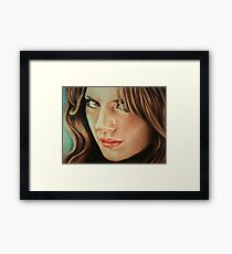 Kate Beckett Framed Print