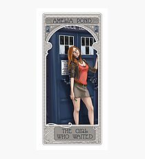The Girl Who Waited Photographic Print